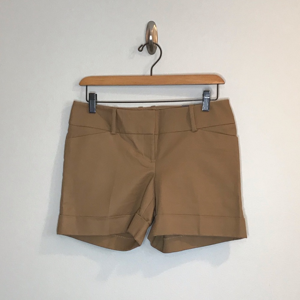 NEW Limited The Drew Fit Camel Tan Khaki Shorts 4